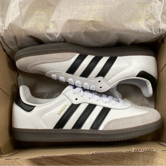 Women'sAdidas Samba OG Sneaker Shoes Black White